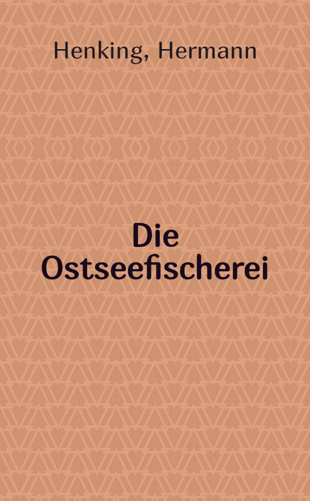 Die Ostseefischerei
