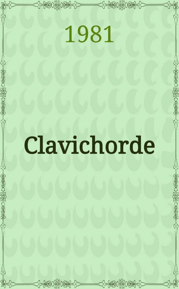 Clavichorde