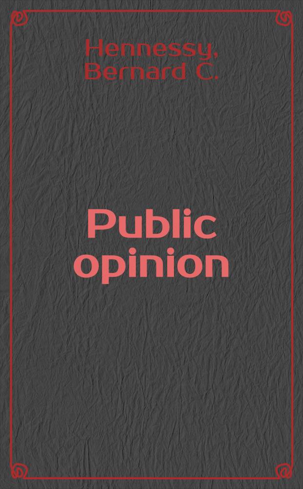 Public opinion