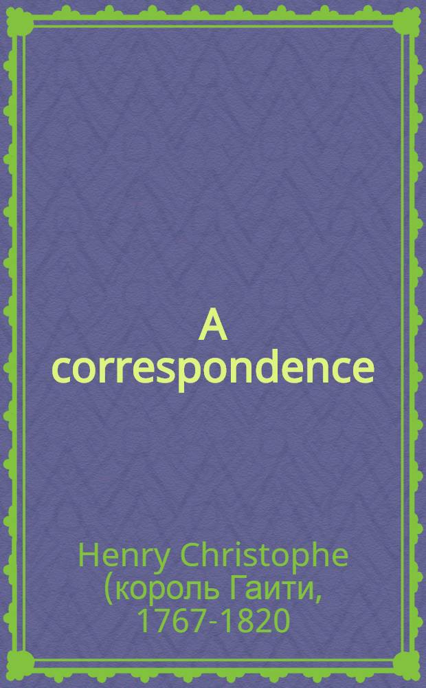 A correspondence