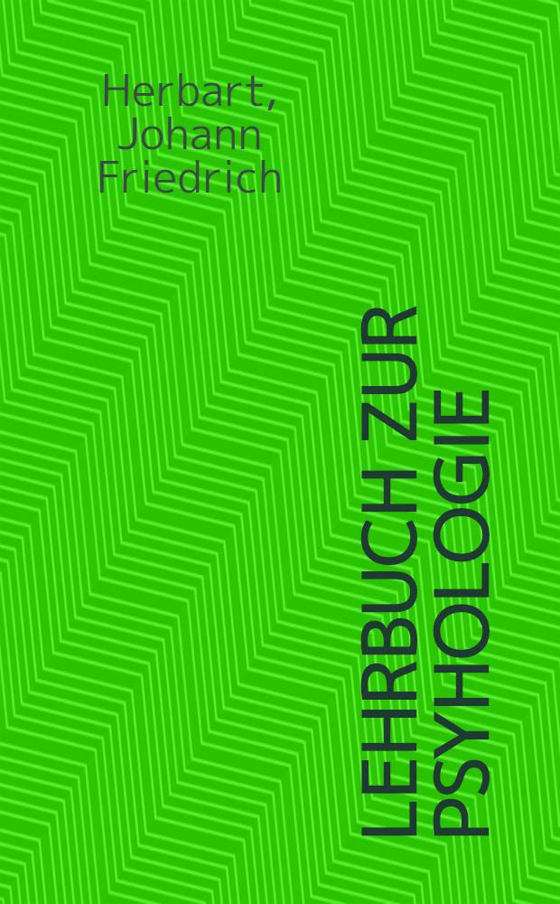Lehrbuch zur psyhologie
