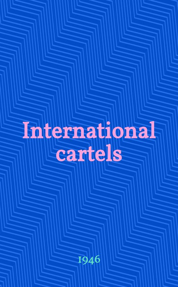 International cartels