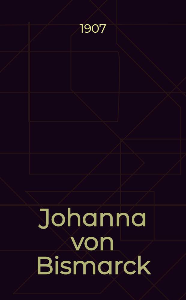 Johanna von Bismarck