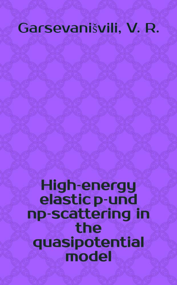 High-energy elastic pp- und np-scattering in the quasipotential model