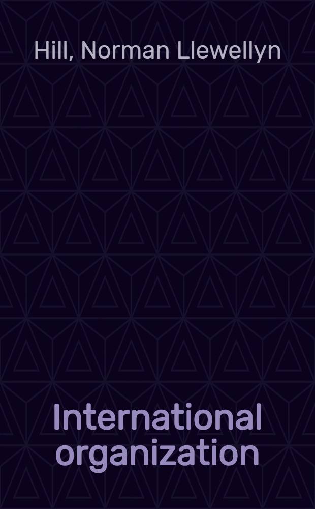 International organization