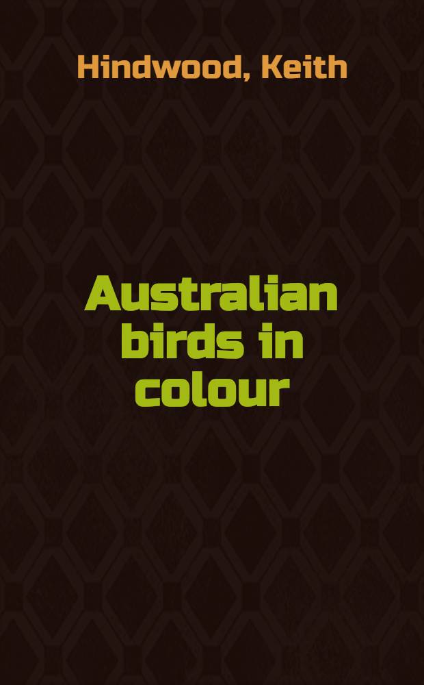 Australian birds in colour