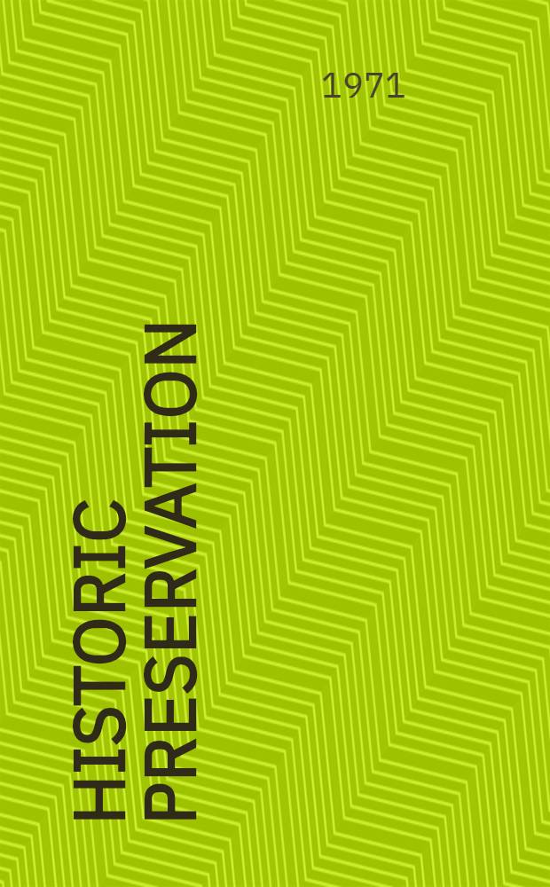 Historic preservation