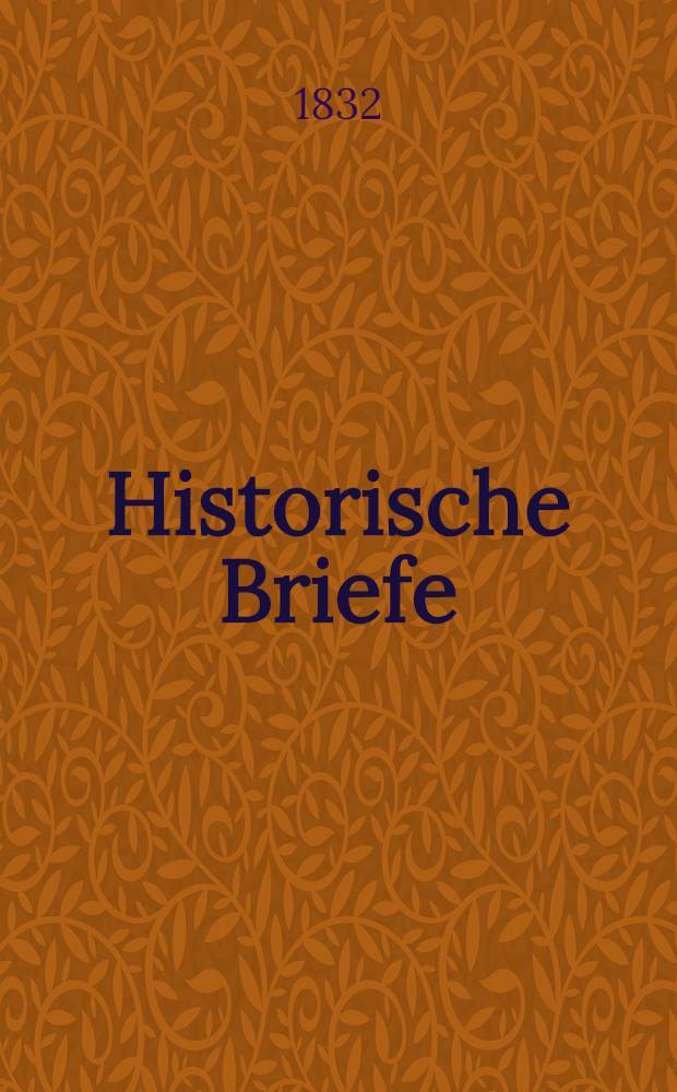 Historische Briefe