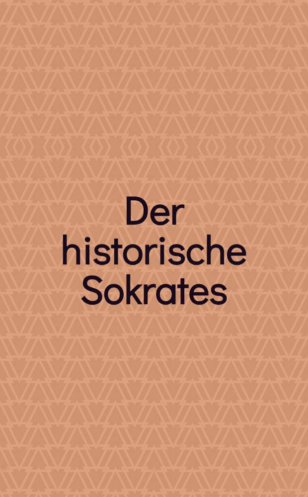 Der historische Sokrates