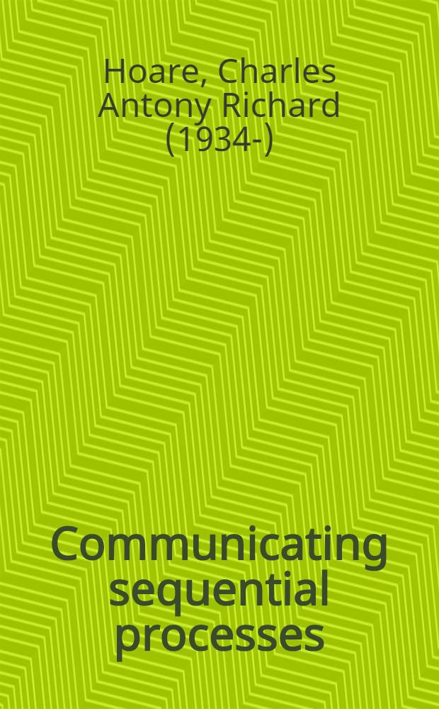 Communicating sequential processes