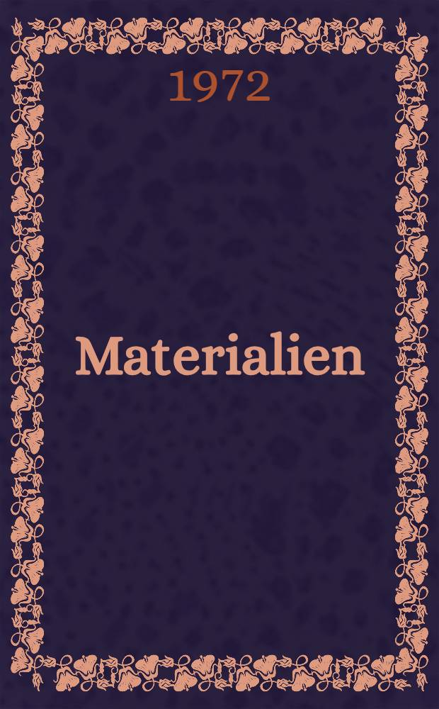 [Materialien]
