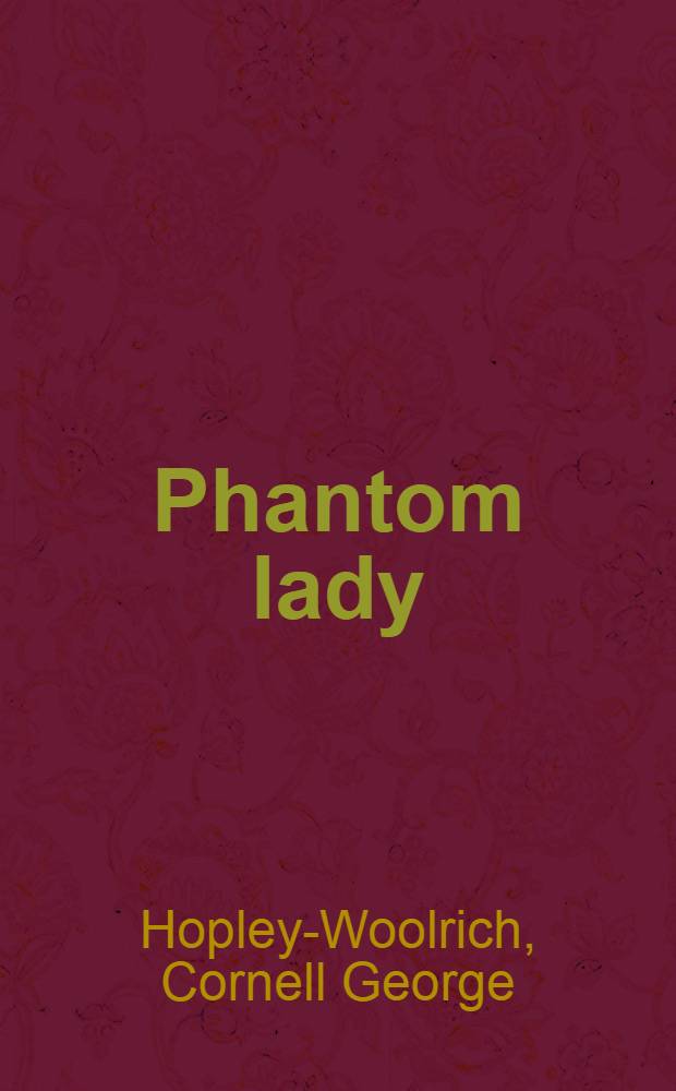 Phantom lady