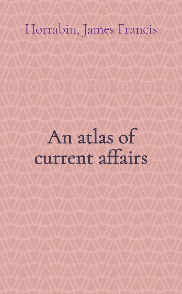 An atlas of current affairs