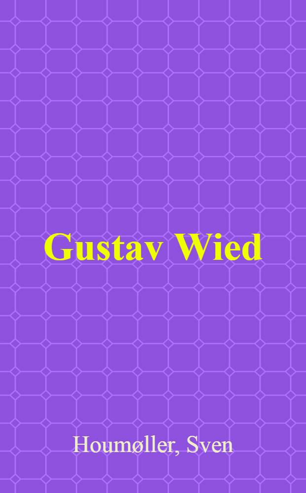 Gustav Wied