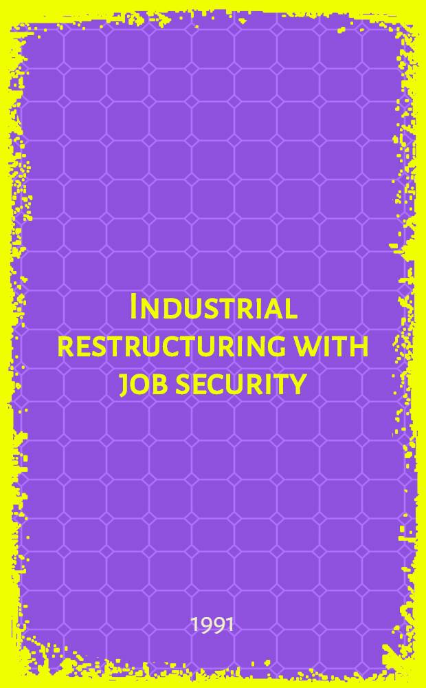 Industrial restructuring with job security : The case of Europ. steel