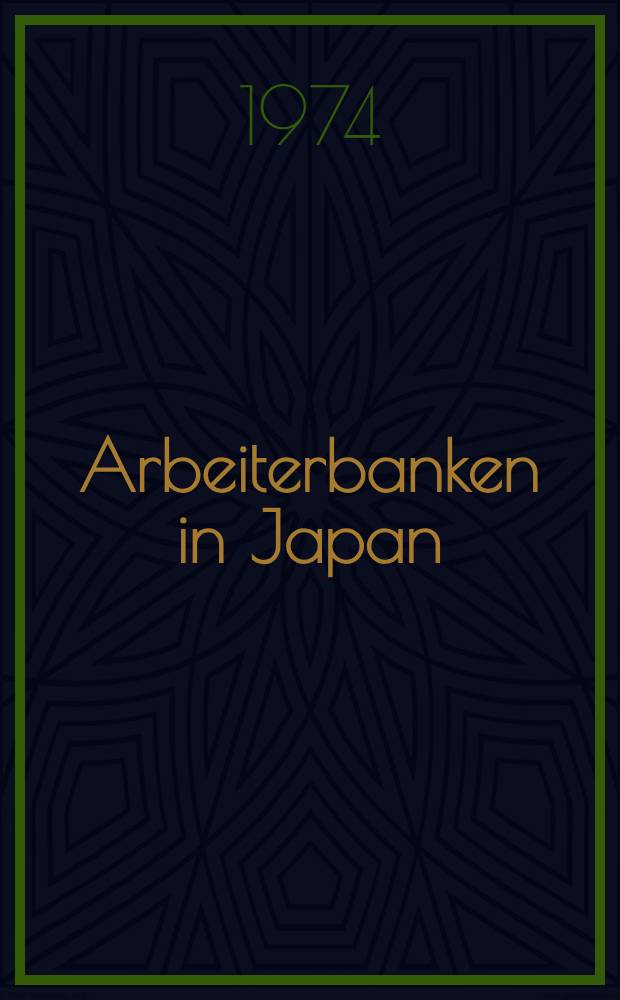 Arbeiterbanken in Japan