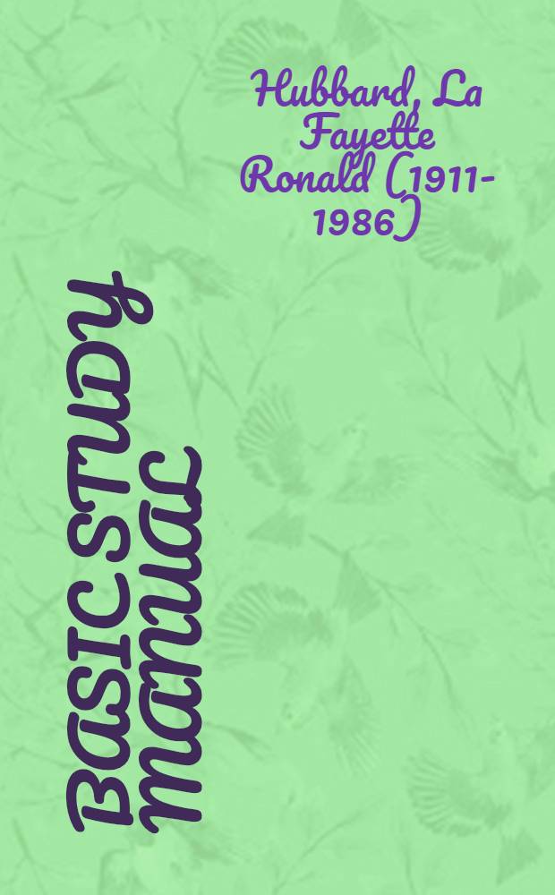 Basic study manual
