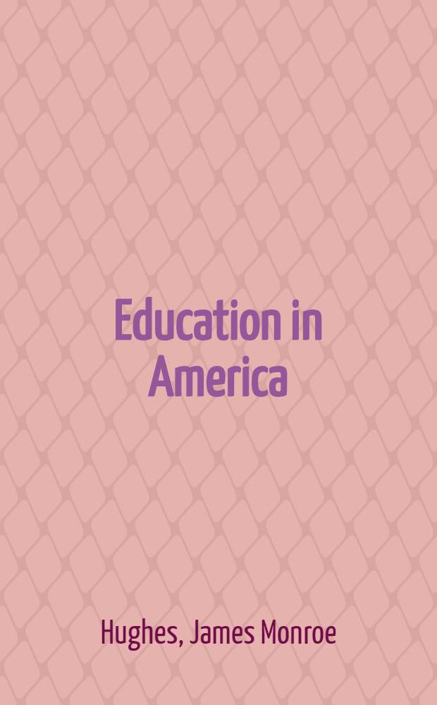 Education in America