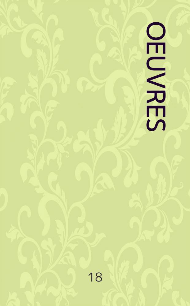 Oeuvres