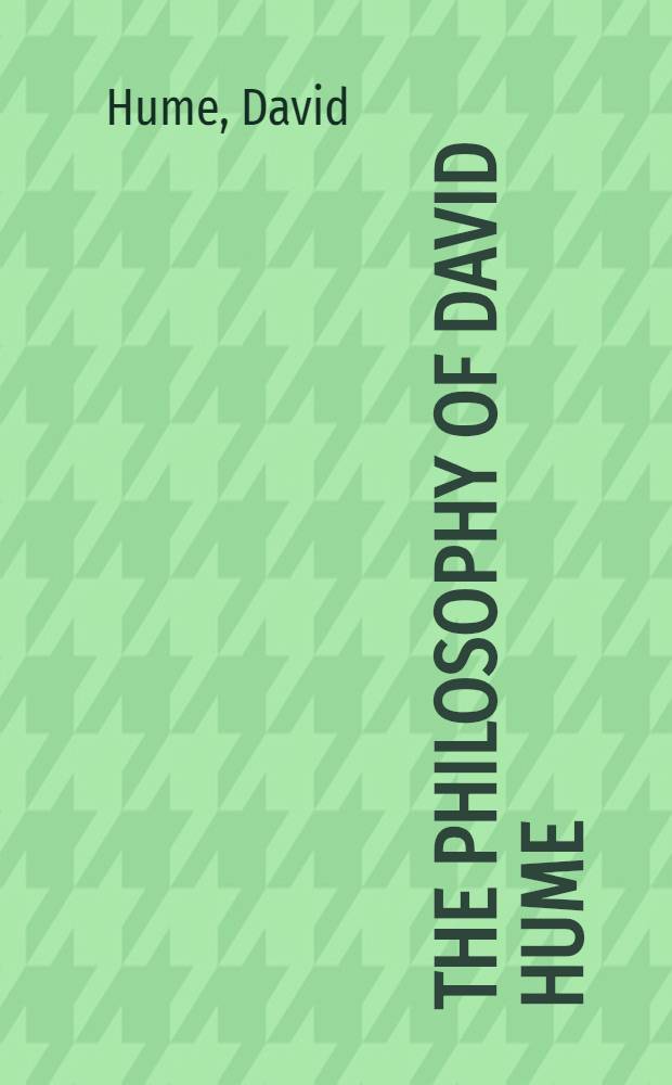 The philosophy of David Hume