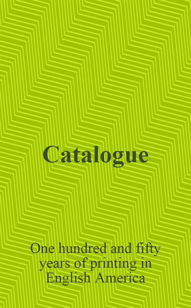 [Catalogue]