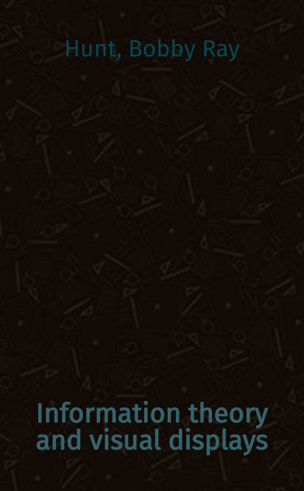 Information theory and visual displays