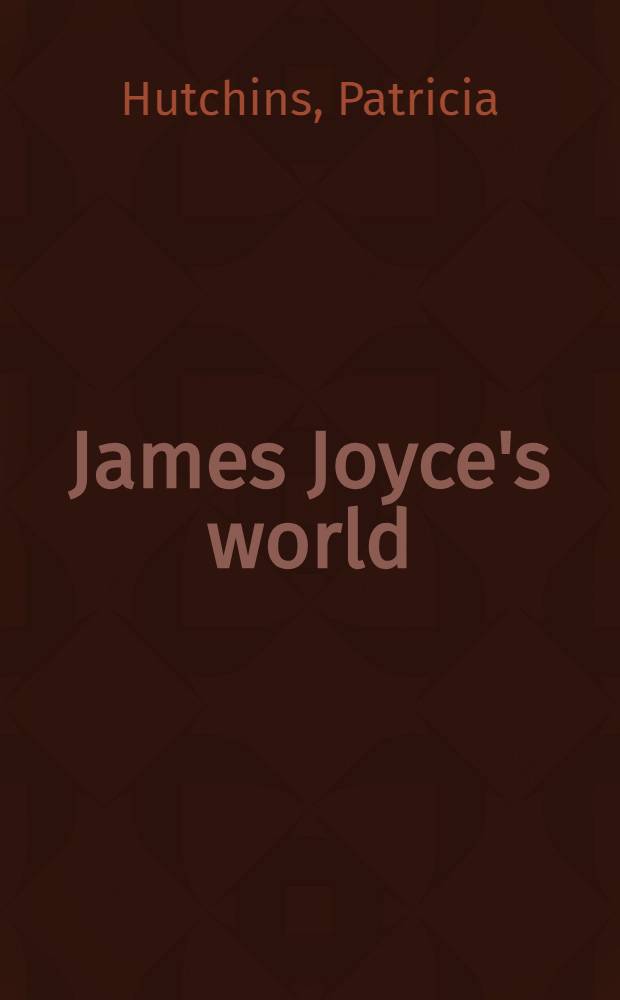 James Joyce's world
