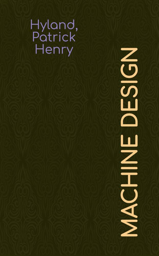 Machine design