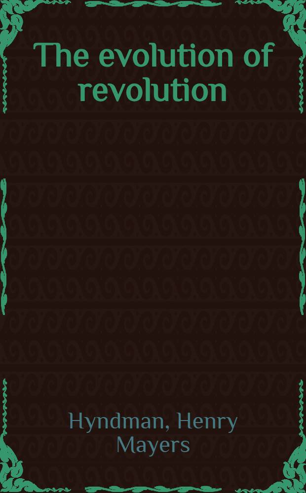 The evolution of revolution