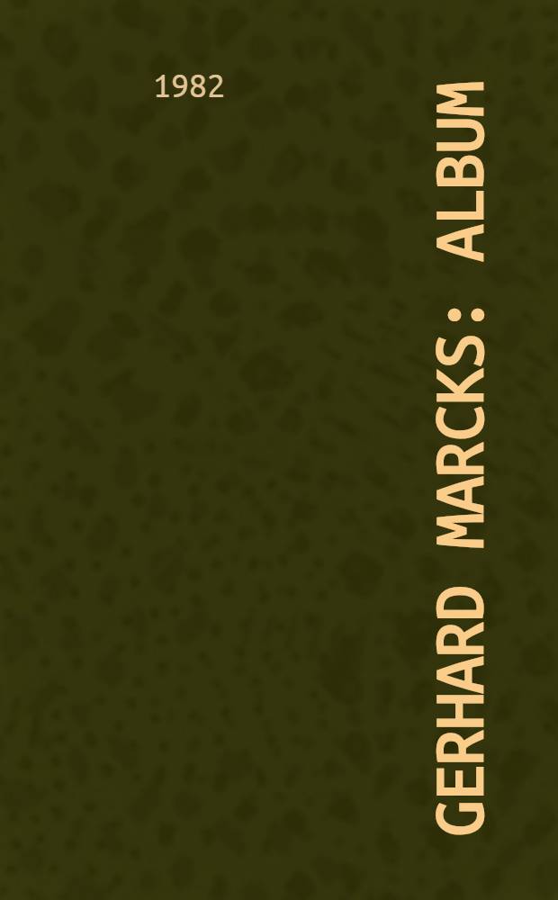 Gerhard Marcks : Album