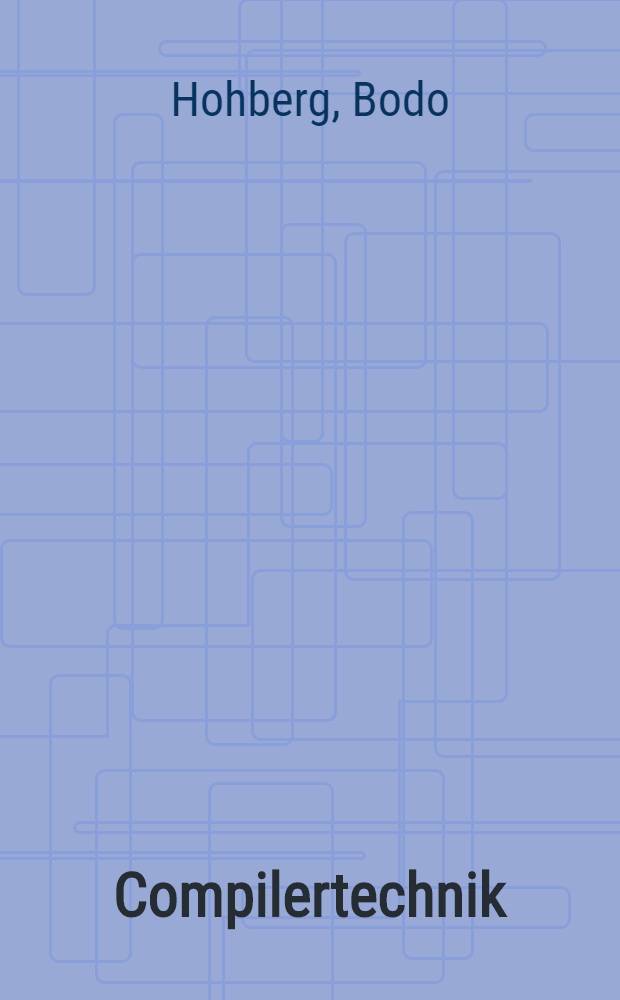 Compilertechnik
