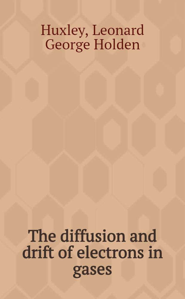 The diffusion and drift of electrons in gases