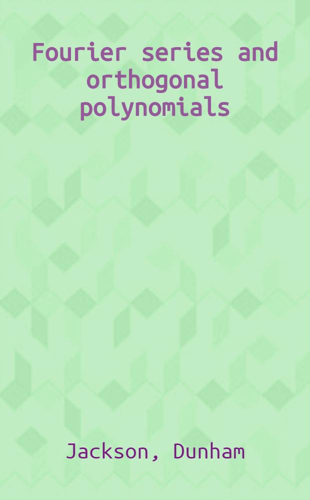 Fourier series and orthogonal polynomials