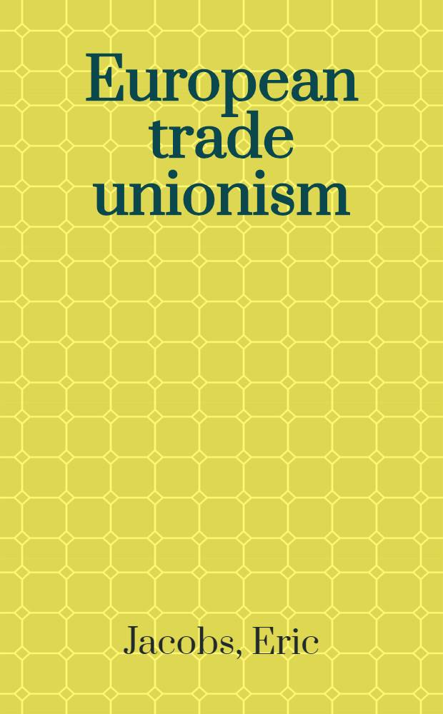 European trade unionism