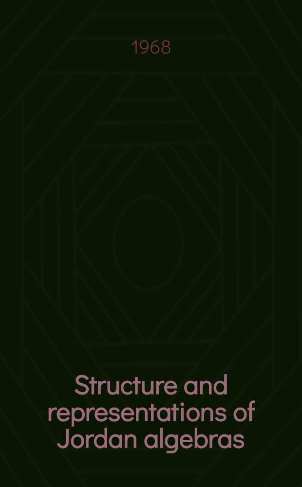 Structure and representations of Jordan algebras