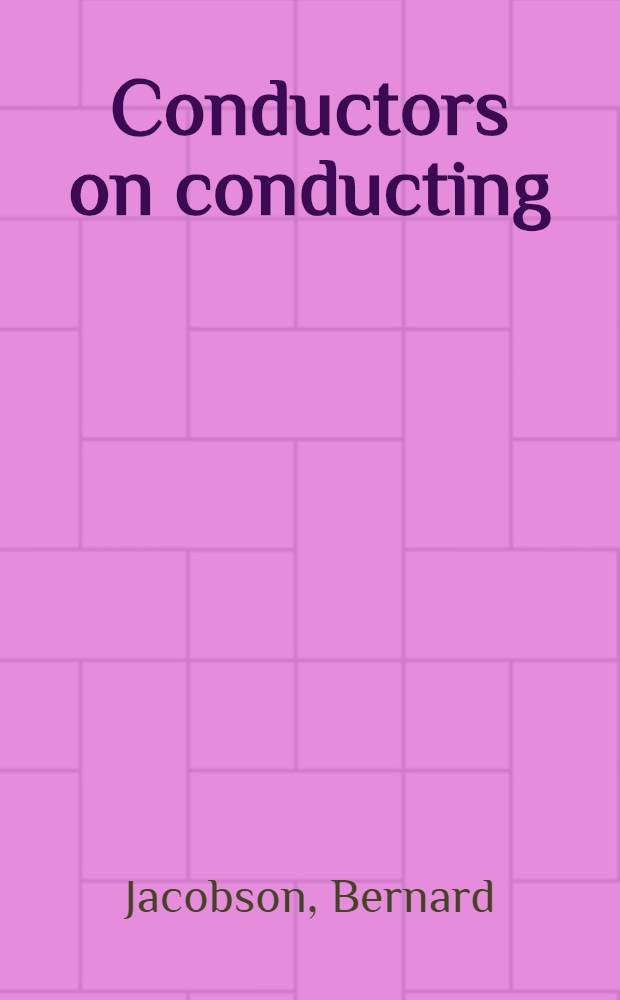Conductors on conducting