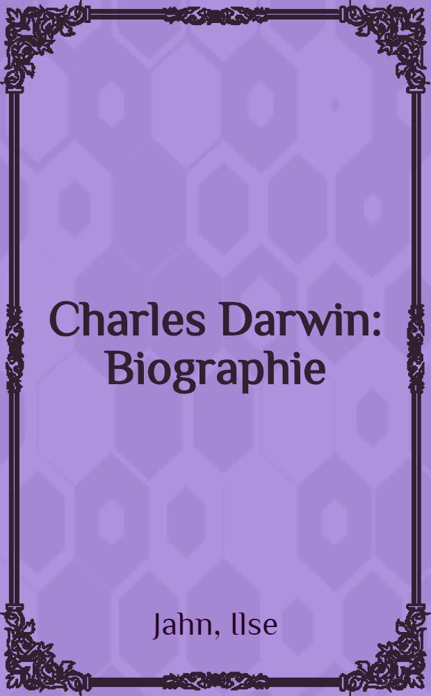 Charles Darwin : Biographie