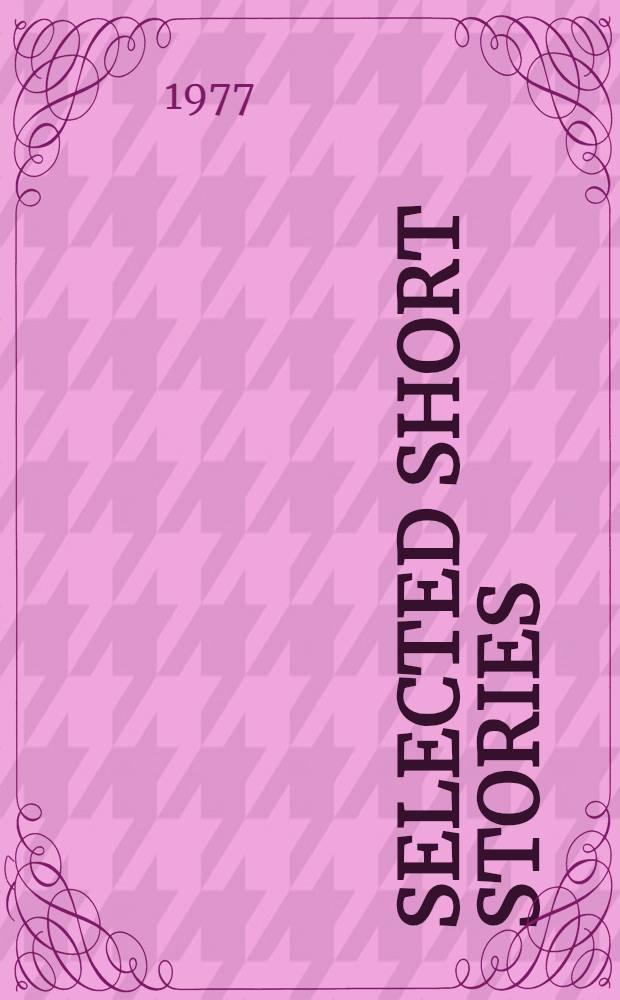 Selected short stories