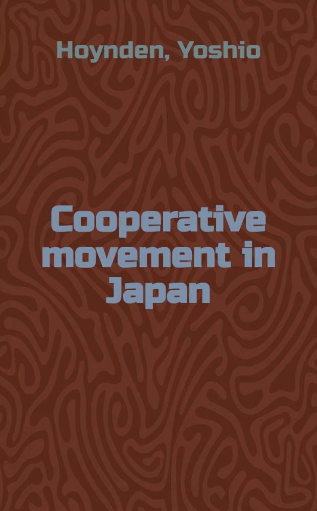 Cooperative movement in Japan