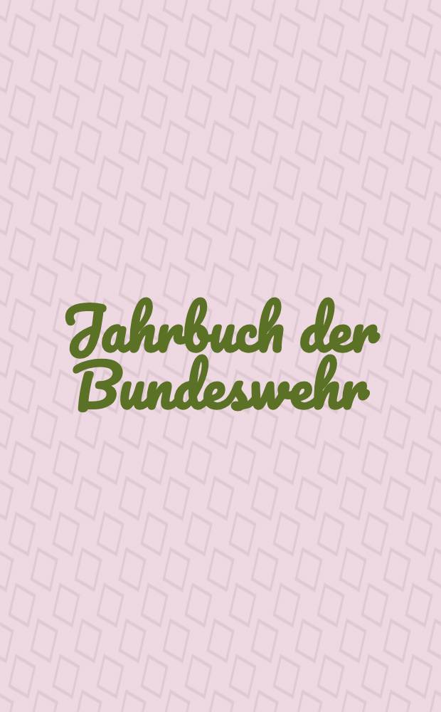 Jahrbuch der Bundeswehr
