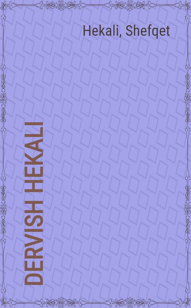 Dervish Hekali