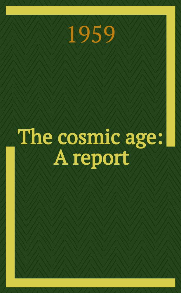 The cosmic age : A report