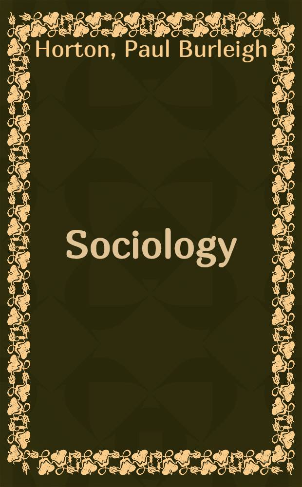 Sociology
