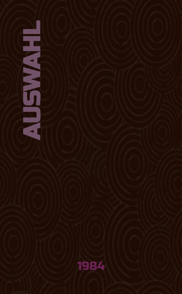 Auswahl