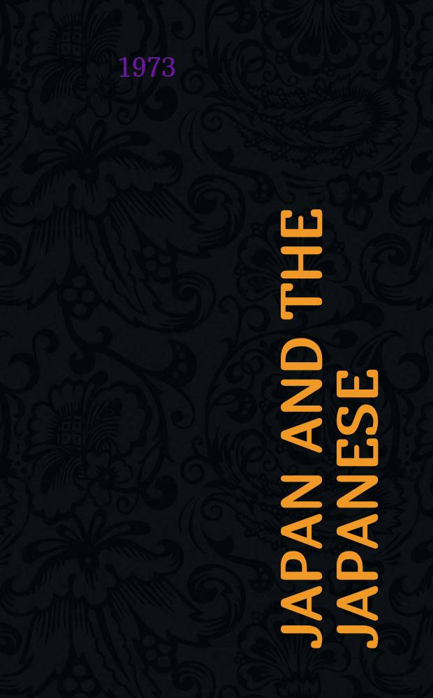 Japan and the Japanese : A coll. of essays