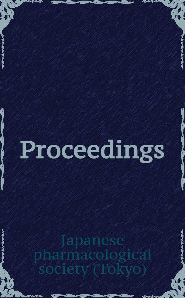 Proceedings