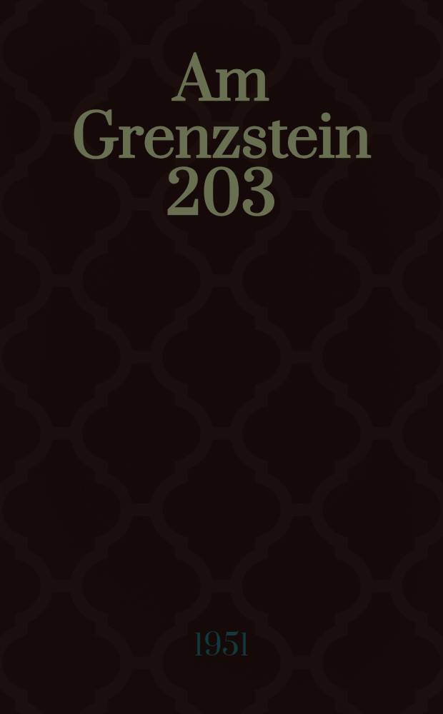 Am Grenzstein 203
