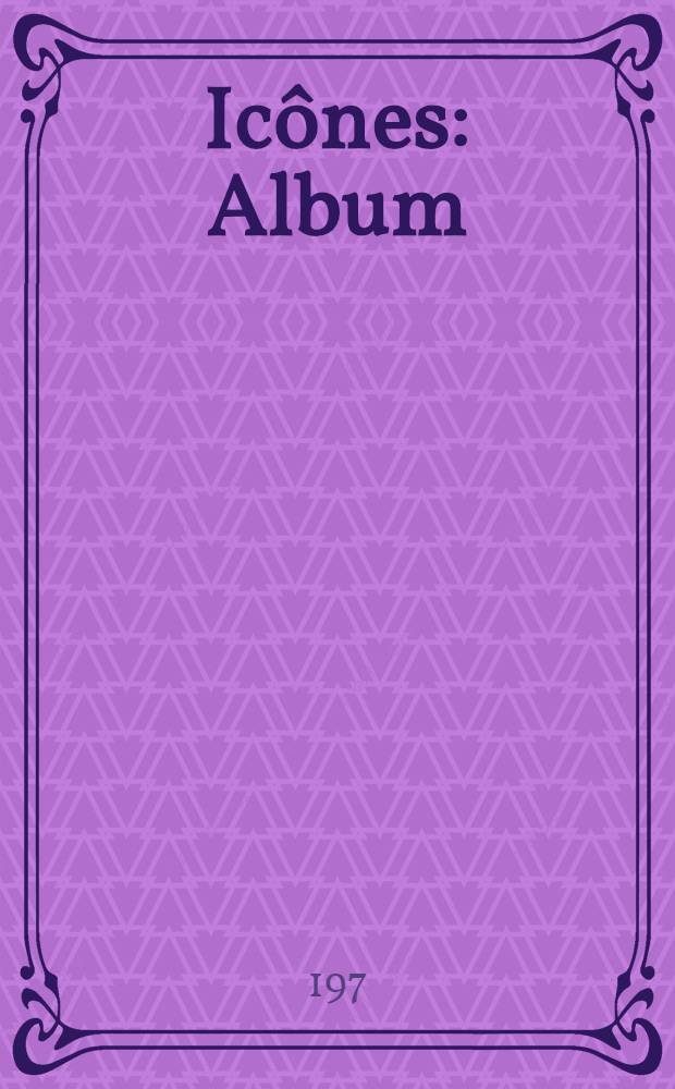 Icônes : Album