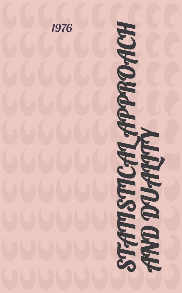 Statistical approach and duality