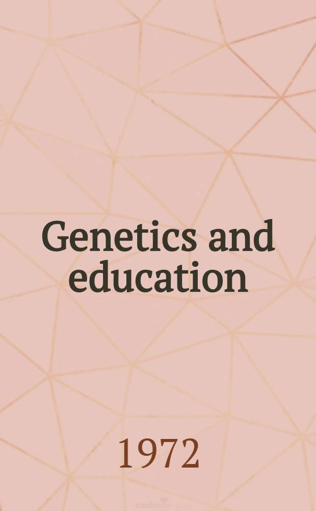 Genetics and education